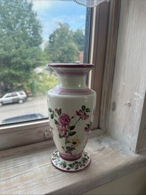 Vintage Floral Vase